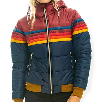 Sharon - Clásica Parka Chaqueta con Capucha para Mujeres