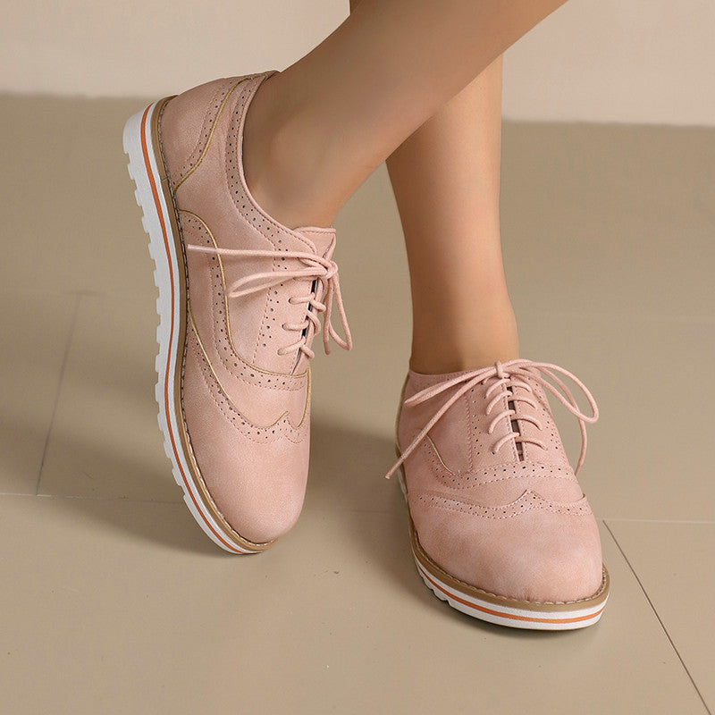 Siena - Zapatos Casuales con Cordones para Mujeres