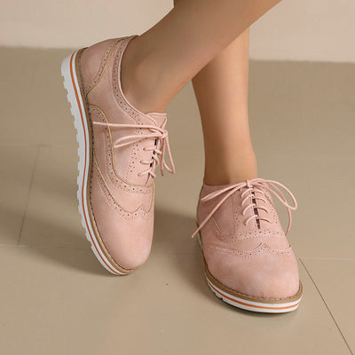 Siena - Zapatos Casuales con Cordones para Mujeres