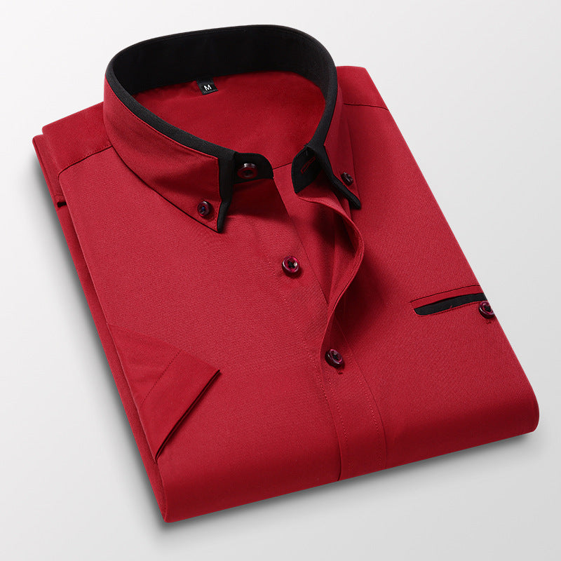 Gladwyn - Camisa Ajustada Casual para Hombres