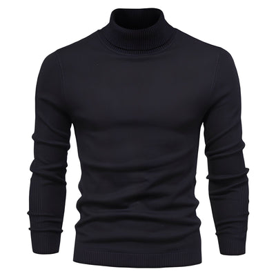 Garnett - Jersey de Cuello Alto Casual para Hombres