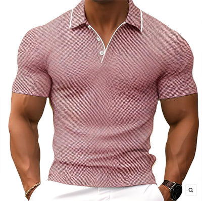 Florence - Camiseta Polo Casual con Botones para Hombres