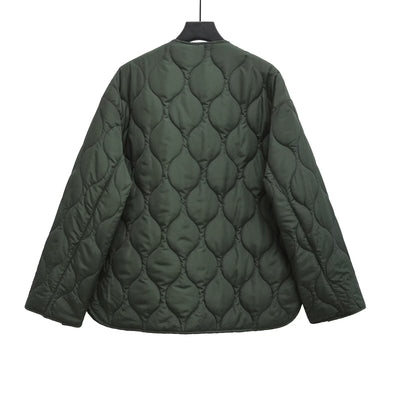 Thelma - Abrigo casual con acolchado de rombos para mujeres