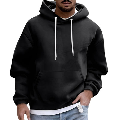 Rupert - Casual Hoodie con Bolsillo para Hombres