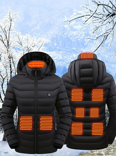 Davena - Casual chaqueta térmica calefactable para mujeres