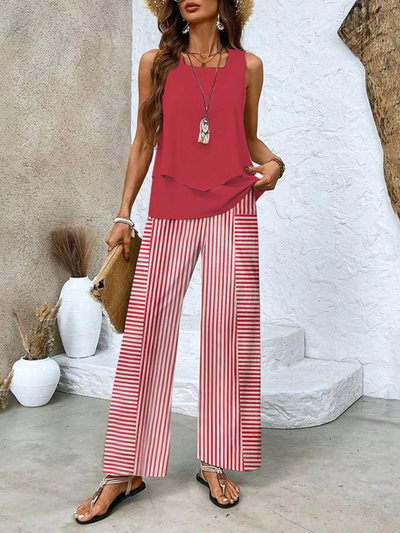Avie - Conjunto de Dos Piezas Serenity para una Elegancia Moderna