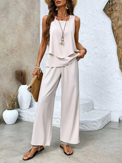 Avie - Conjunto de Dos Piezas Serenity para una Elegancia Moderna