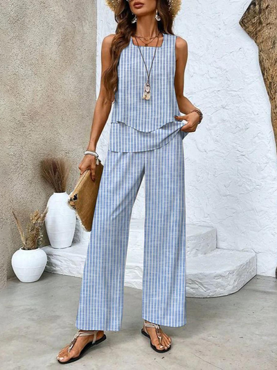 Avie - Conjunto de Dos Piezas Serenity para una Elegancia Moderna