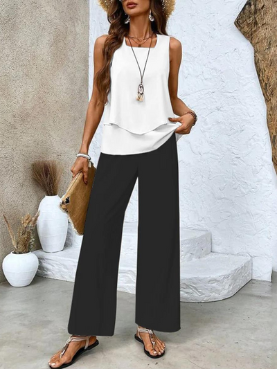 Avie - Conjunto de Dos Piezas Serenity para una Elegancia Moderna