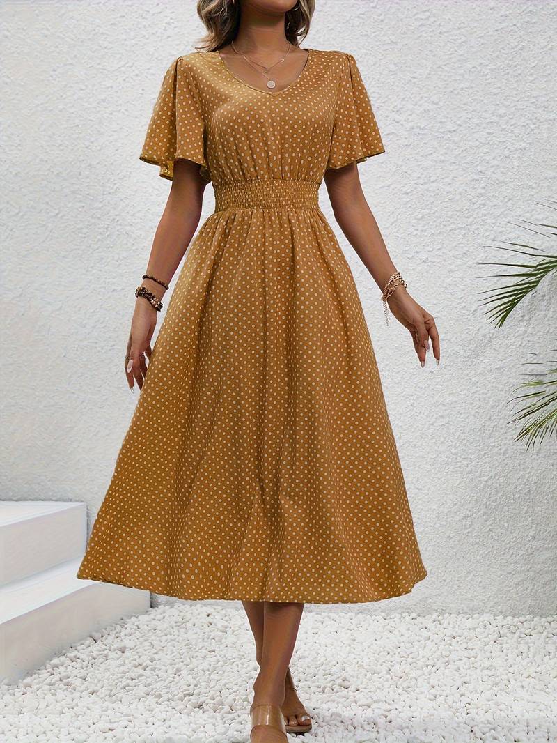 Melanie - Vestido con Estampado Floral Vibrante para Primavera y Verano