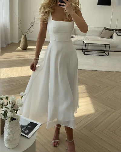 Miles - Vestido de Chifón con Elegancia Moderna