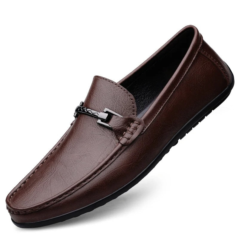 Mato - Mocasines de Cuero para Hombres, Hecho a Mano Cómodo