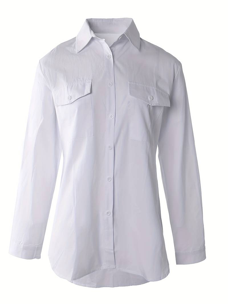 Kaitlyn - Camisa de Manga Larga con Botones