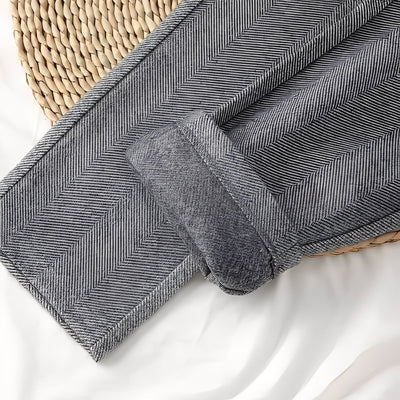 Rachelle - Pantalones formales de talle alto para mujer