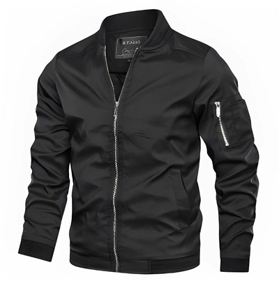 Garret - Elegante chaqueta bomber ajustada para hombres
