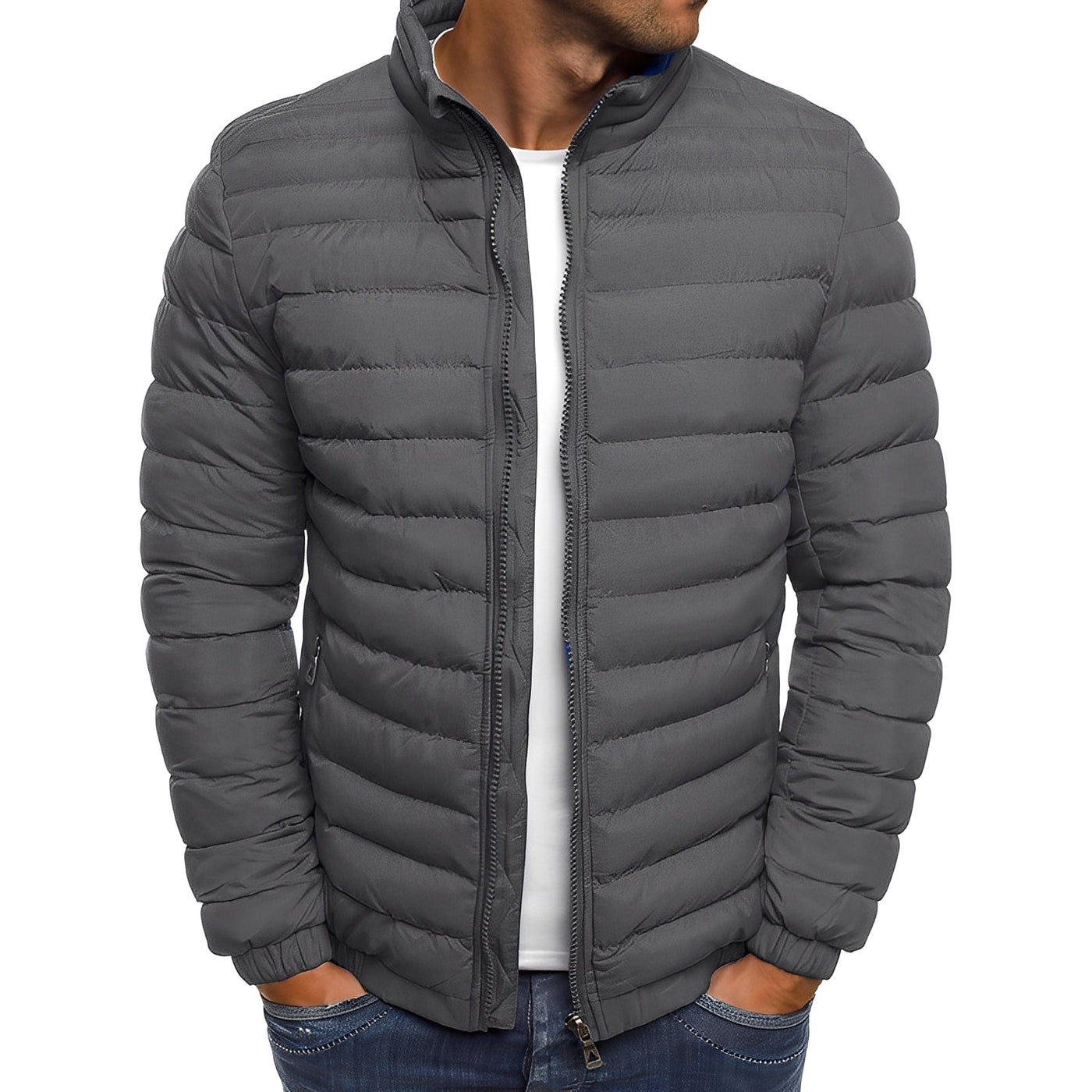 Bernard - Casual, cálida chaqueta de plumas para hombres