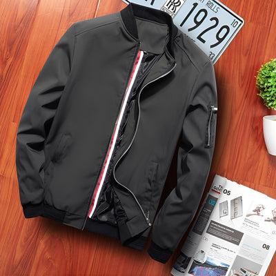 Leonard - Elegante chaqueta bomber para hombres