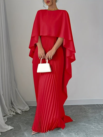 Katherine - Elegante, holgadamente cortado vestido maxi para mujeres