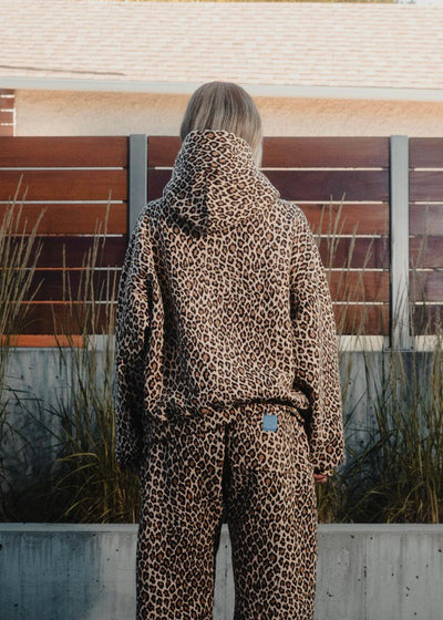 Elena – Sudadera Estampado Leopardo