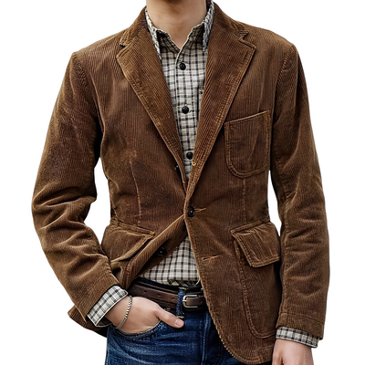 Morton - Clásico, elegante abrigo para hombres