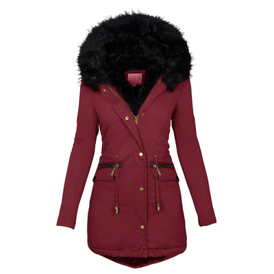 Camilla - Elegante, cálida chaqueta de piel para mujeres