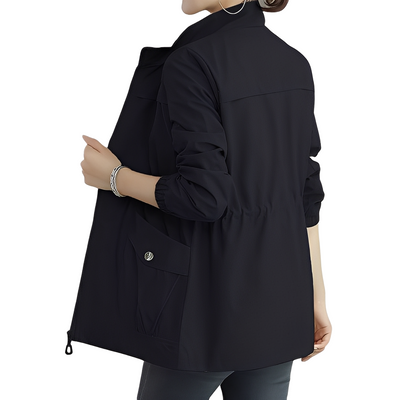 Gwenda - Elegante chaqueta con cintura ajustable para mujeres