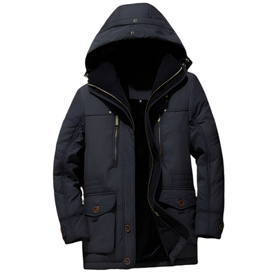 Romilly - Elegante grueso abrigo para hombres