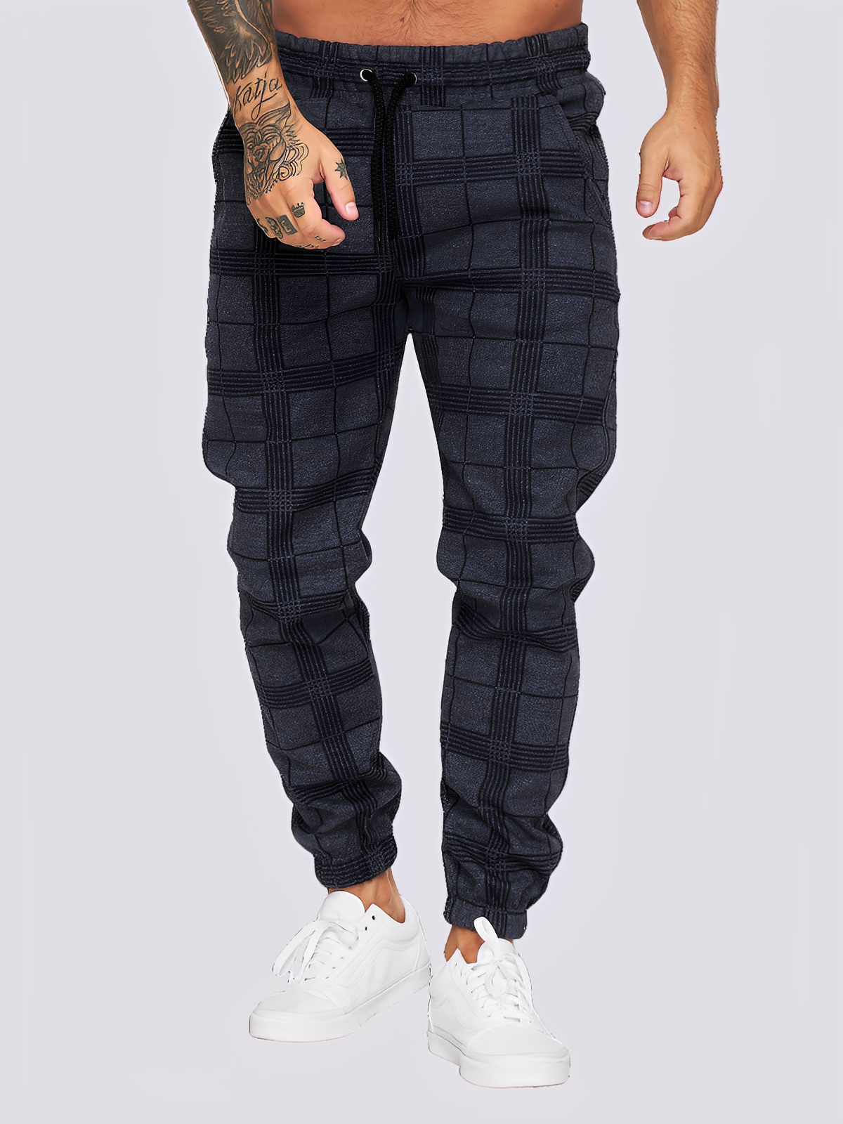 Jaeden - Elegante pantalones a cuadros para hombres