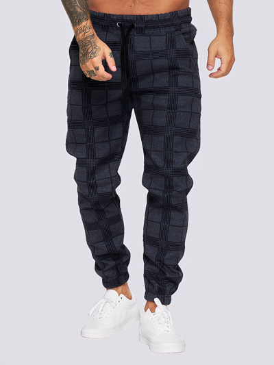 Jaeden - Elegante pantalones a cuadros para hombres