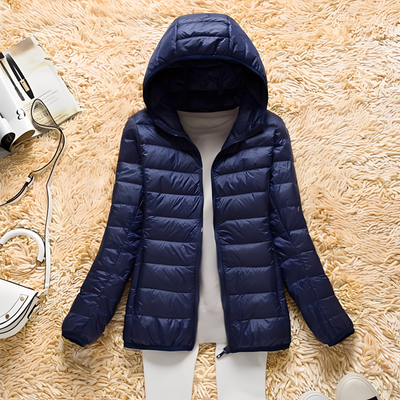 Lyndsay - Casual, estrecha chaqueta de plumas para mujer