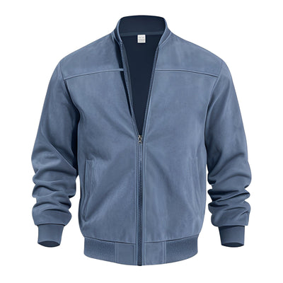 Easton - Clásica, elegante chaqueta de gamuza para hombres
