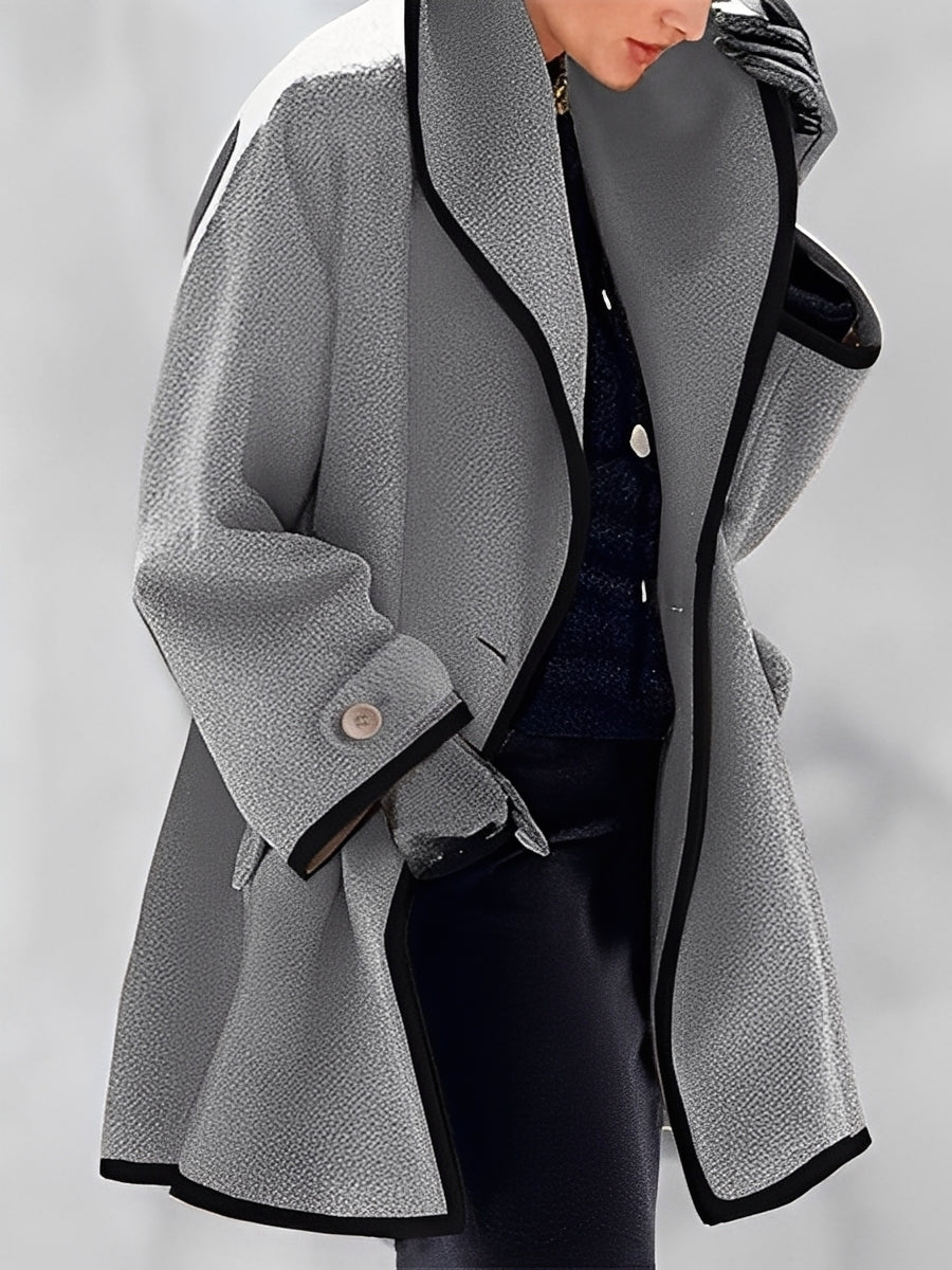 Mikayla - Chaqueta de lana cálida con capucha para mujeres
