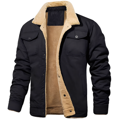 Dillon - Chaqueta Informal de Fleece-Twill para Hombres