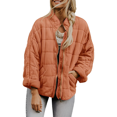Luana - Chaqueta acolchada informal con bolsillos para mujeres