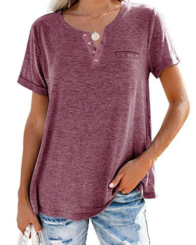 Élodie – Camisa de Mujer de Manga Corta
