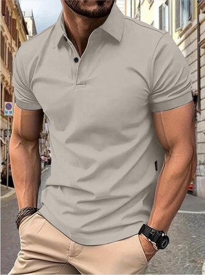 Blake - Camiseta Polo de Verano para Hombres en Ajuste Delgado