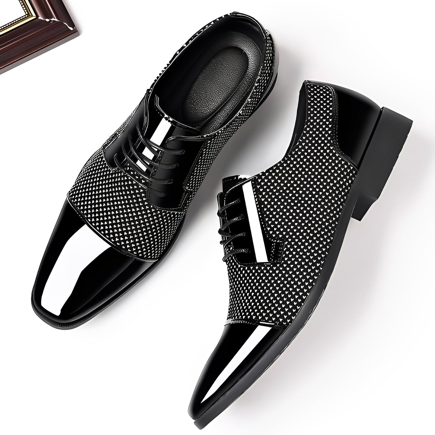 Trenton - Elegantes zapatos de cuero formales para hombres