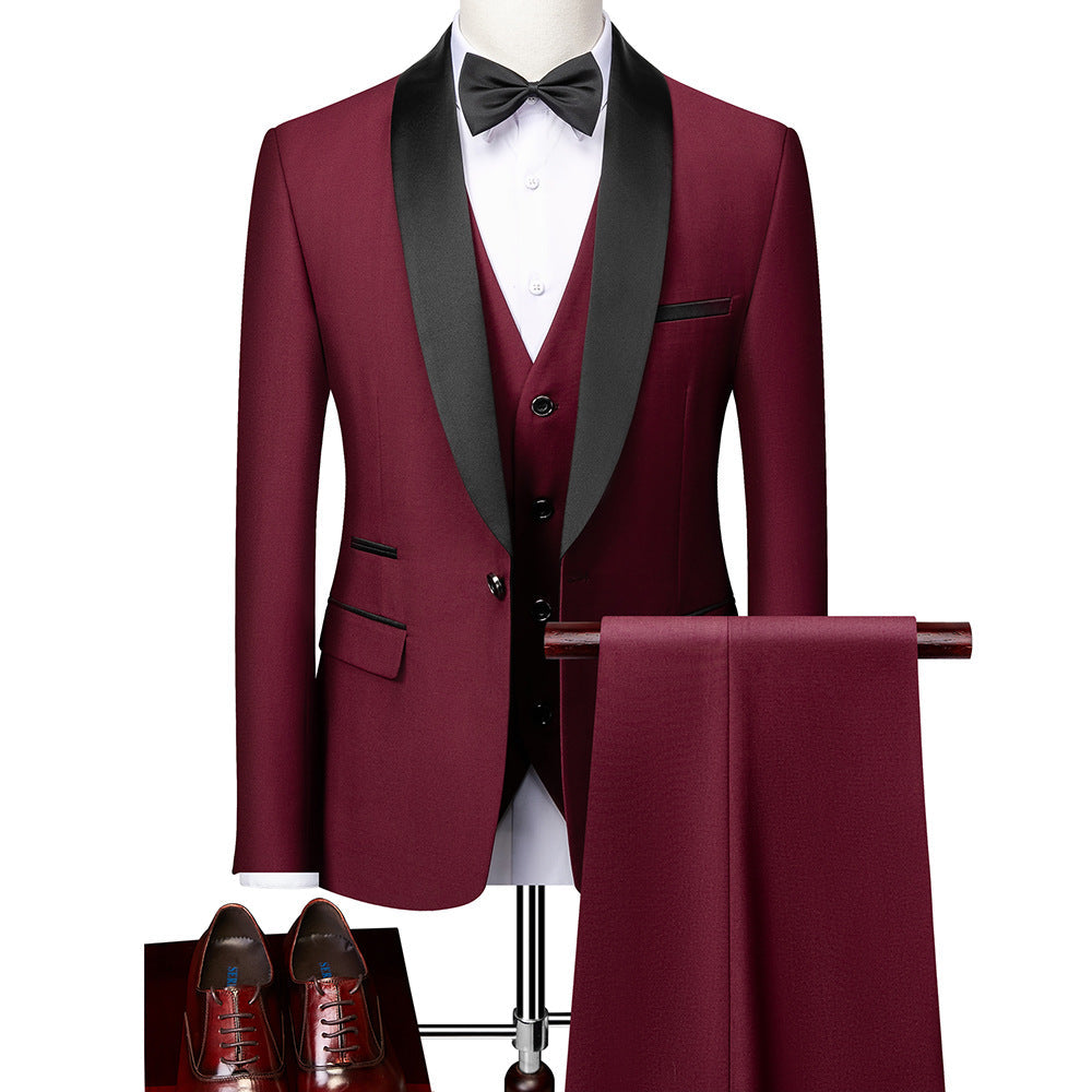 George - Traje formal de 3 piezas Slim-Fit para hombres