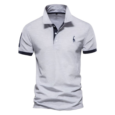 Victor - Camiseta Polo de Manga Corta Casual para Hombres