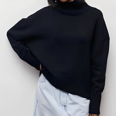 Sharon - Suéter casual, holgadamente ajustado para mujeres