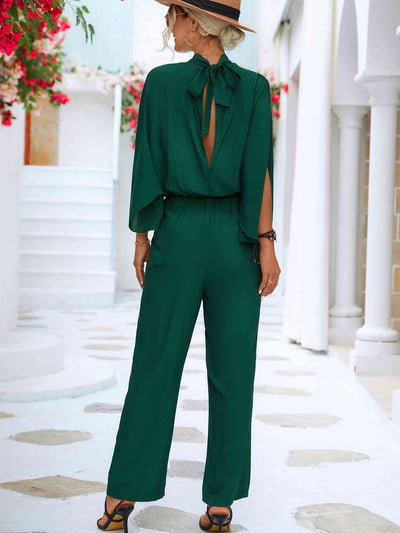 Wenzel - Mono con Cuello Alto y Detalle de Lazo Elegante