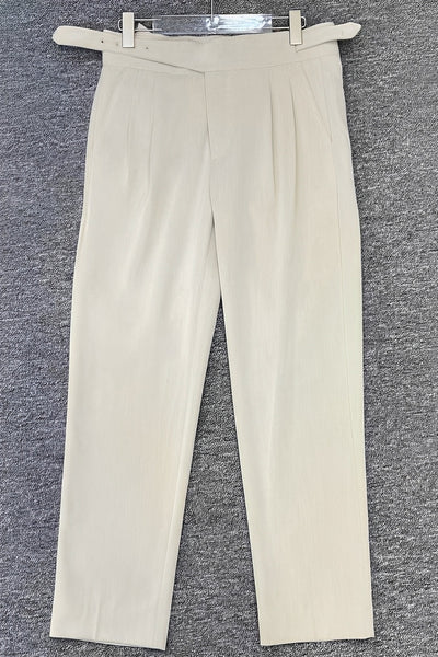 Bronson – Pantalón casual con hebilla ajustable para hombres