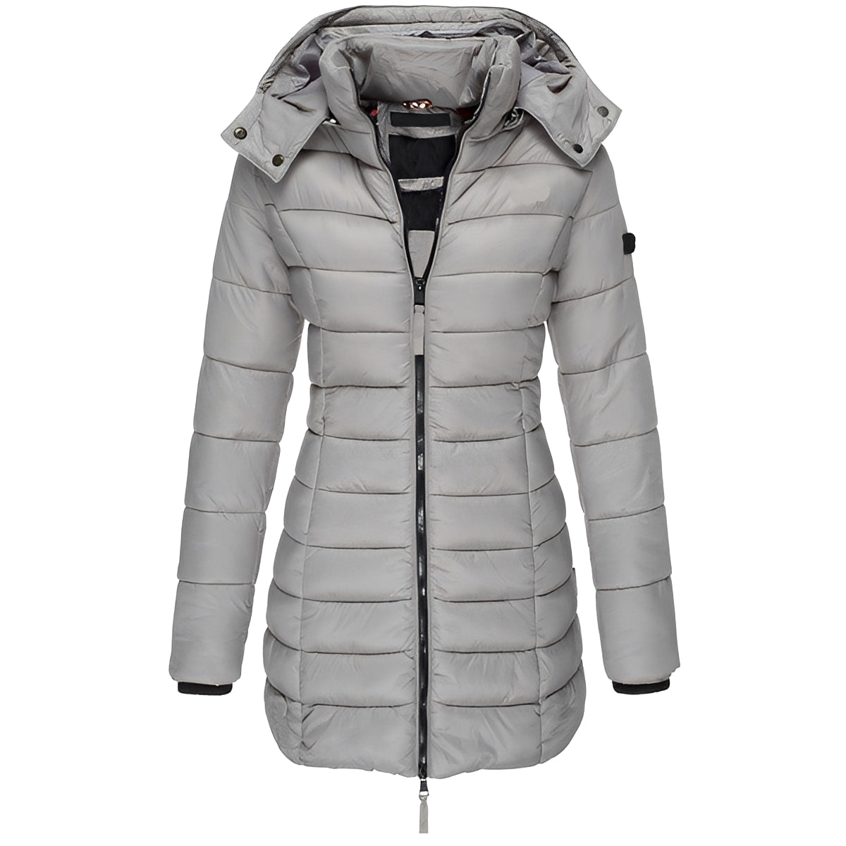Louisa - Elegante, cálida, chaqueta acolchada para mujer
