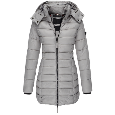 Jazmine - Elegante, cálido, acolchado abrigo para mujeres