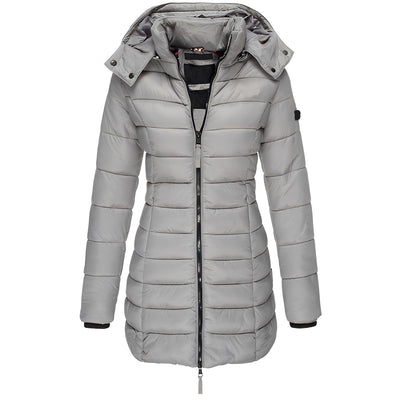 Louisa - Elegante, cálida, chaqueta acolchada para mujer