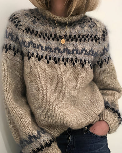 Gemma - Elegante suéter con cuello alto para mujer