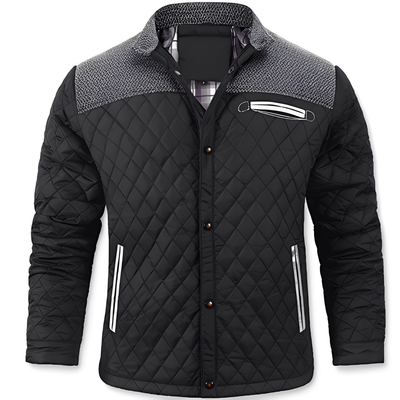 Alvin - Casual, chaqueta acolchada para hombres
