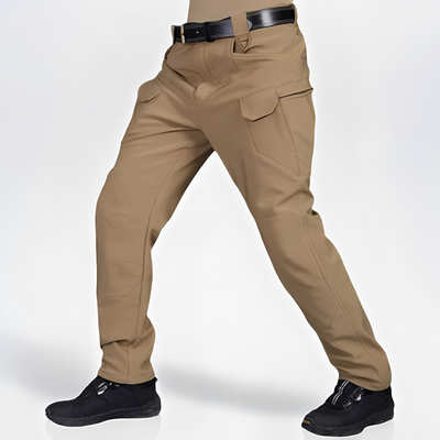 Brendon - Pantalones tácticos de senderismo con múltiples bolsillos para hombres