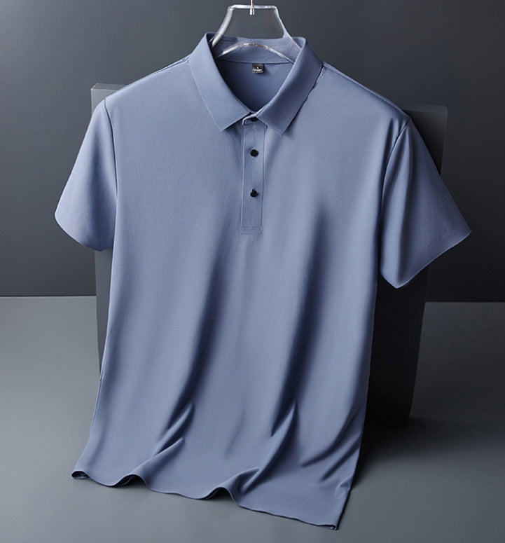 Malcom - Polo casual y transpirable para hombres