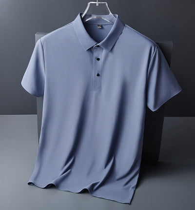 Malcom - Polo casual y transpirable para hombres